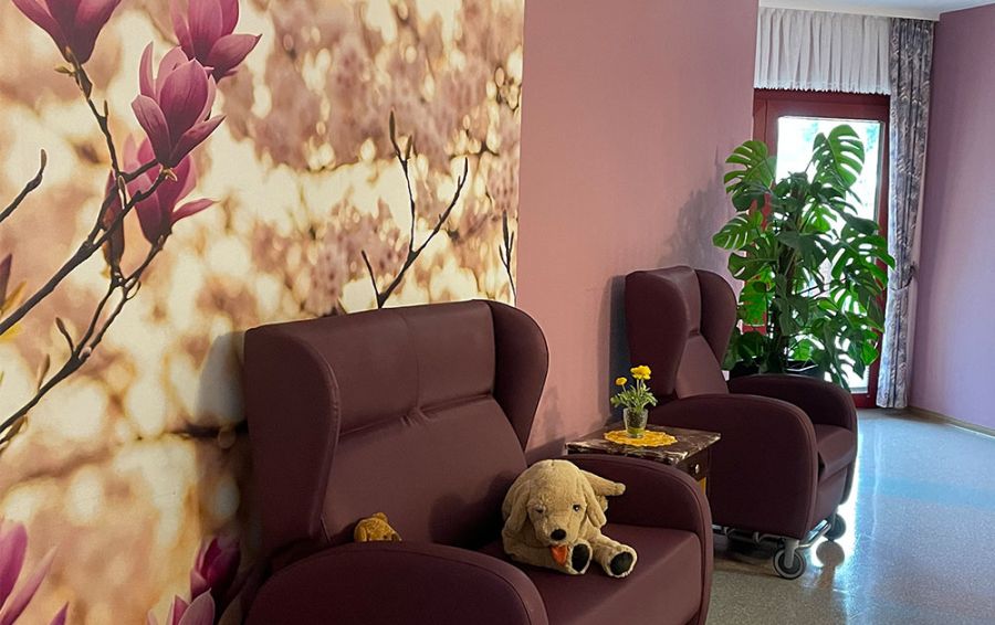 Sitzecke mit Sesseln